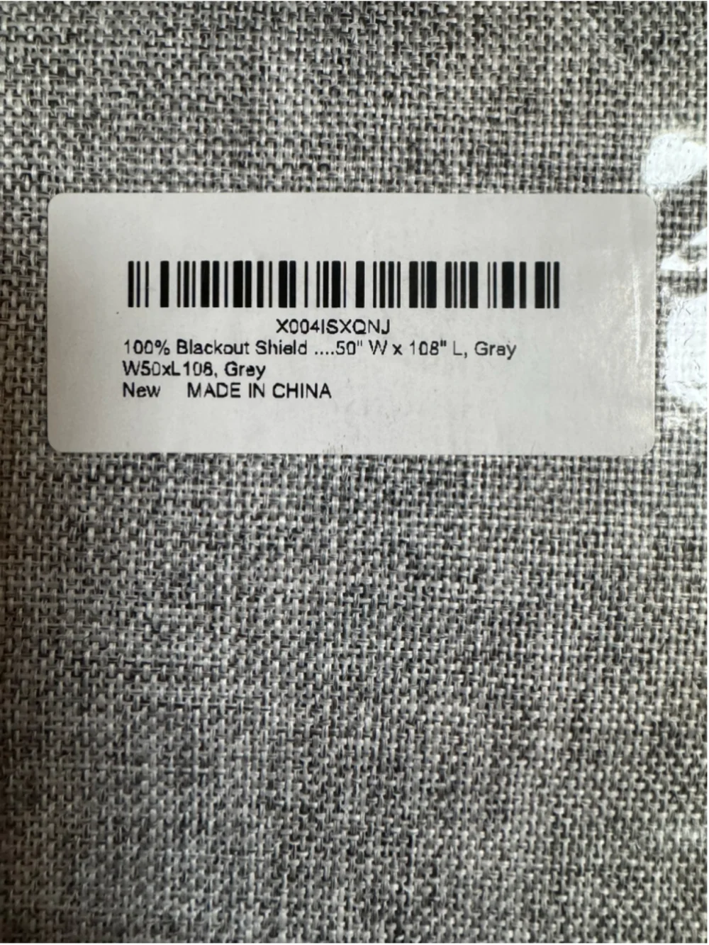 Unbranded 100% blackout